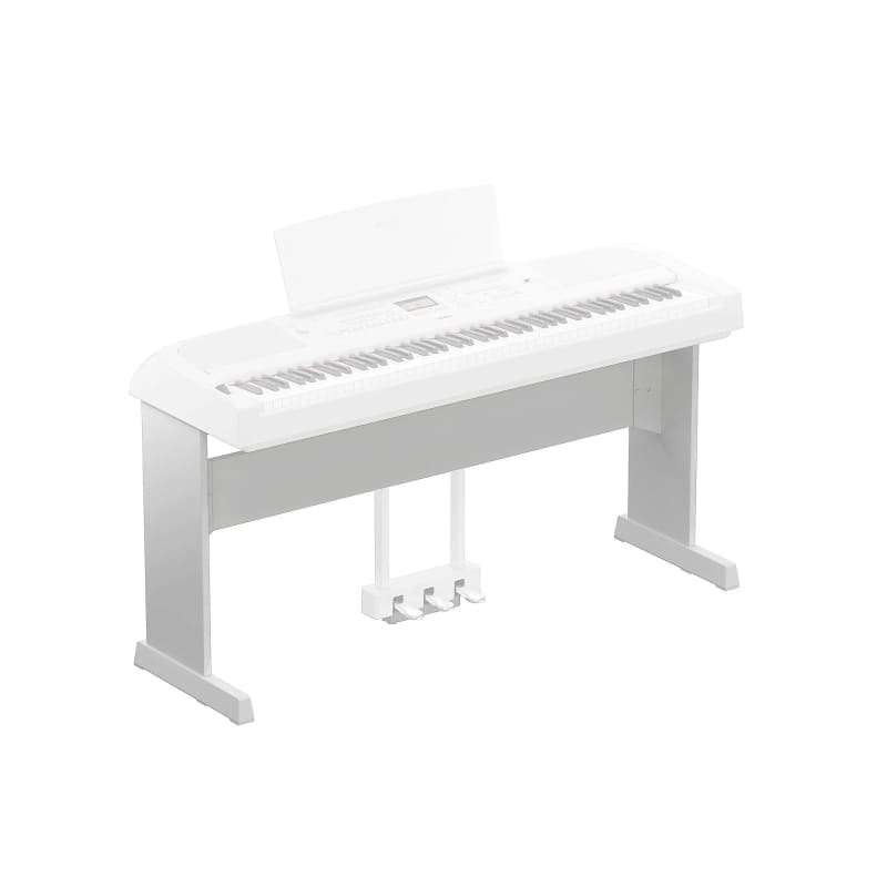 2021 Yamaha L-300 Wood Keyboard Stand White - New Yamaha Piano