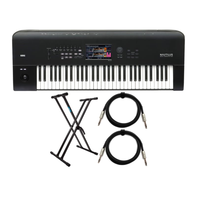 Korg Korg NAUTILUS 61-Key Workstation Synthesizer with Stand a... - new Korg        Keyboard      Synthesizer