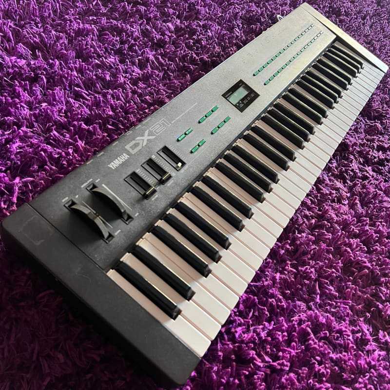 Yamaha 1980s Yamaha DX-21 FM Keyboard Synthesizer Synth - Used Yamaha  Keyboard           Synth