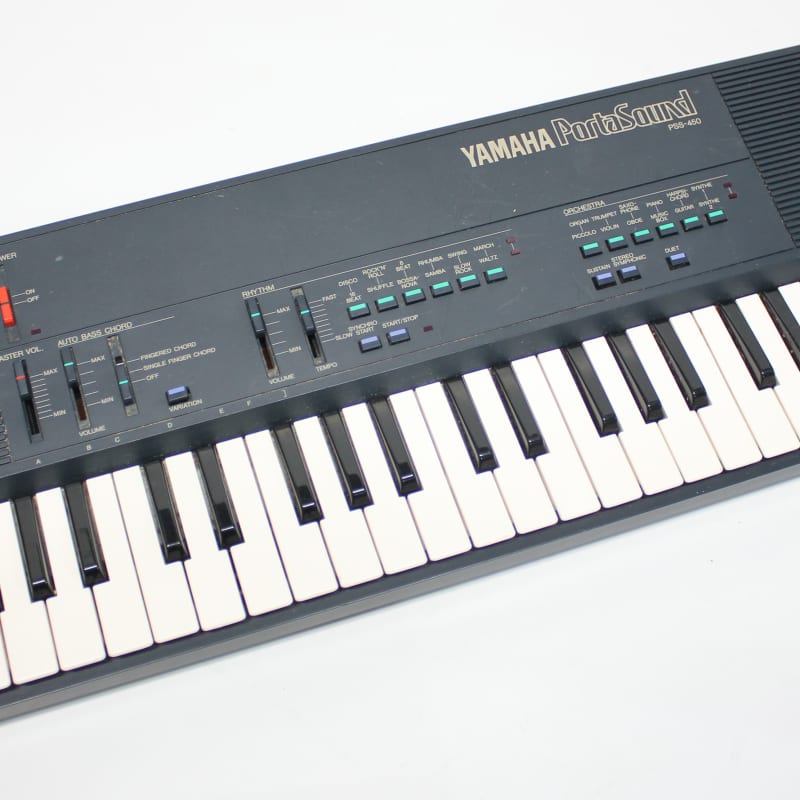1986 Yamaha PSS 450 Black - Used Yamaha  Keyboard    Vintage