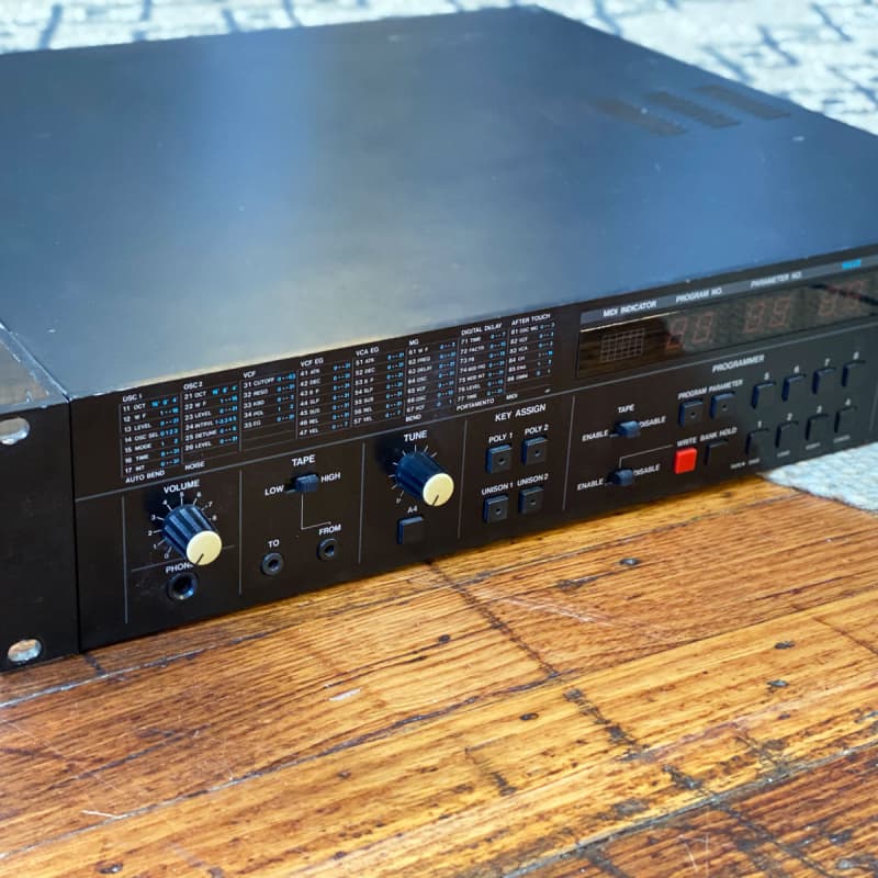 Korg EX-8000 Black - used Korg   Rackmount Digital        Analog   Synth