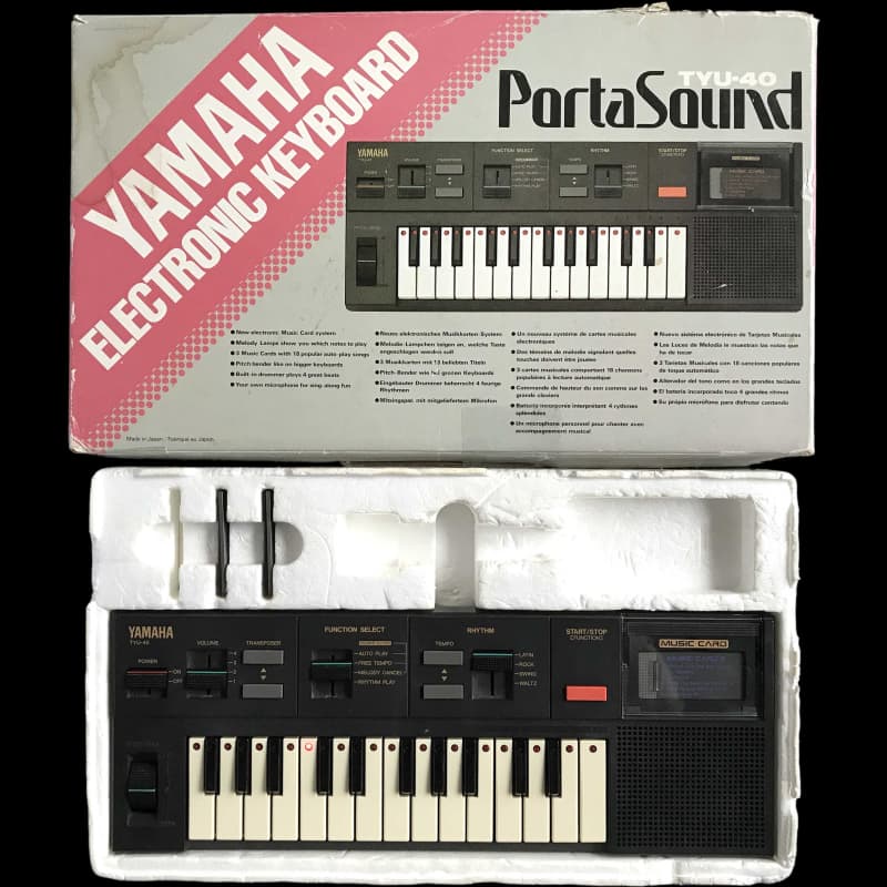 1986 Yamaha TYU-40 Black - Used Yamaha  Keyboard           Synth
