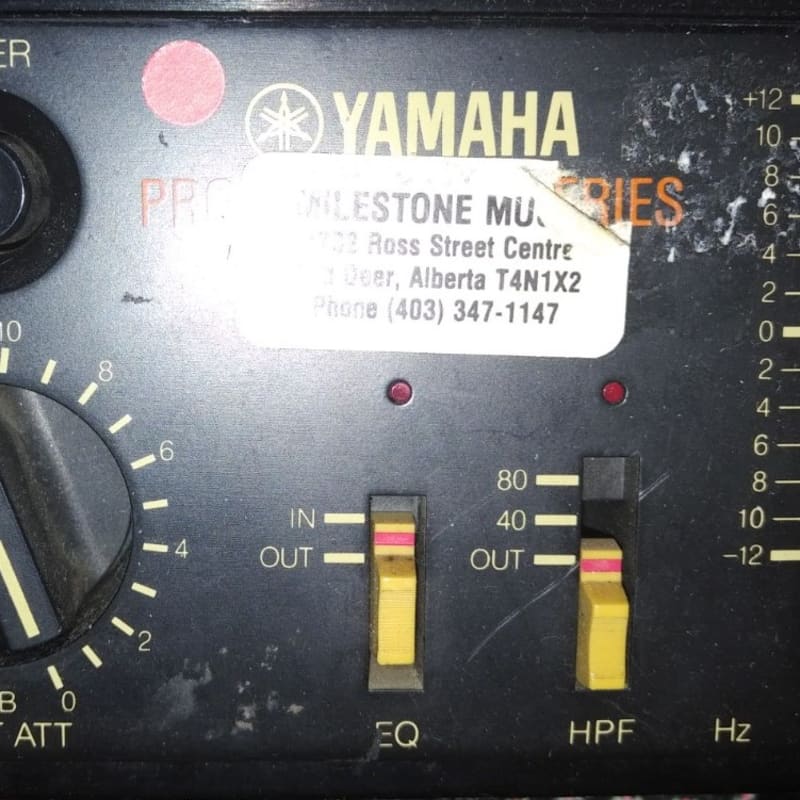 1990's Yamaha model Q1027 27 band Graphic EQ Black - Used Yamaha      Vintage
