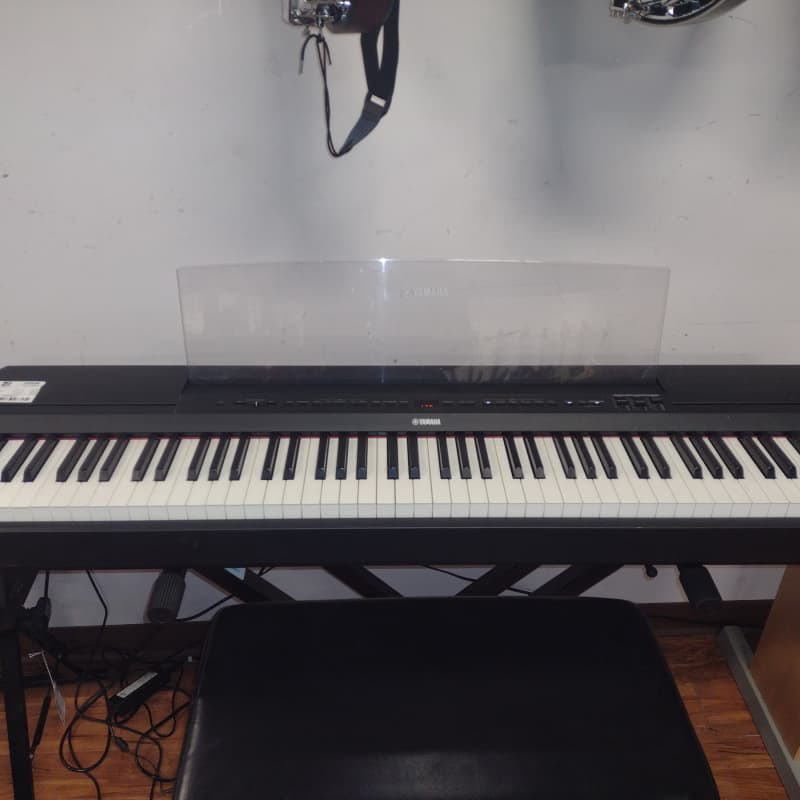 2010s Yamaha P-255 Digital Piano Black - Used Yamaha Piano Keyboard