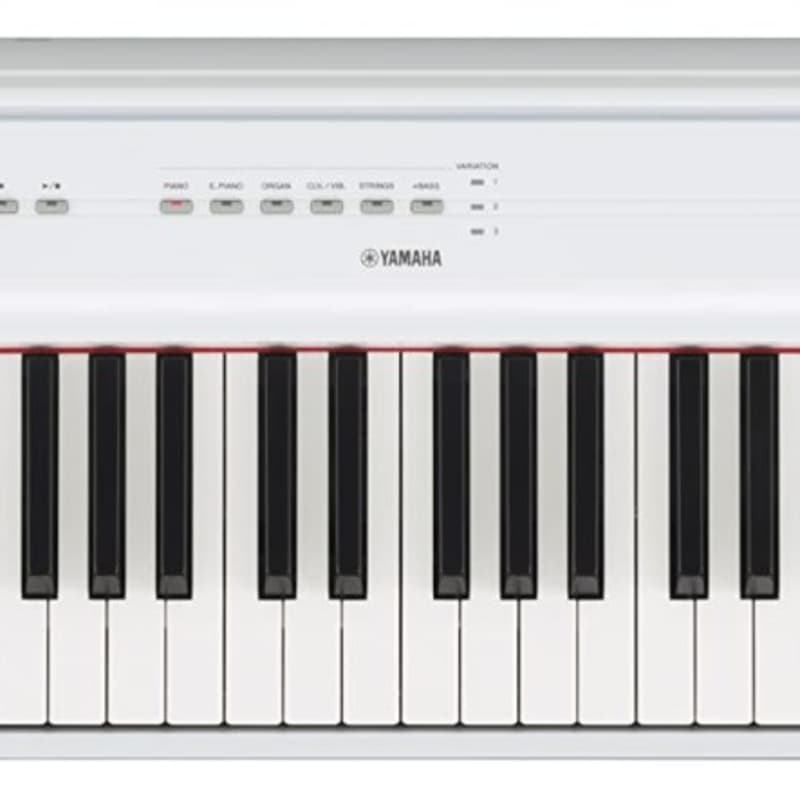 P125AWH P125AWH White - New Yamaha Piano