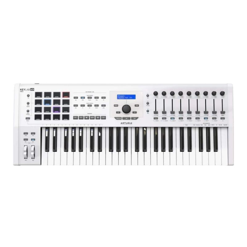 Arturia Arturia KeyLab MkII 49 Keyboard Controller (White) White - used Arturia        MIDI Controllers      Keyboard