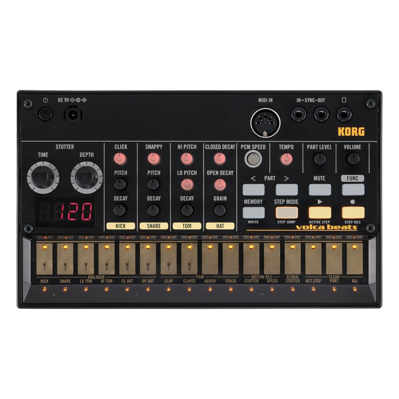 Korg VOLCABEATS Analog Rhythm Drum Machine - new Korg            Analog   Synth