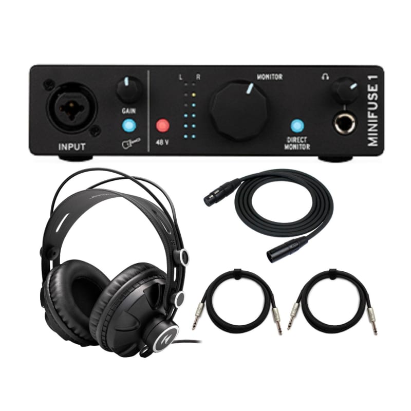 Arturia Arturia MiniFuse 1 USB-C Audio Interface (Black) Bundl... - New Arturia  Keyboard    Vintage