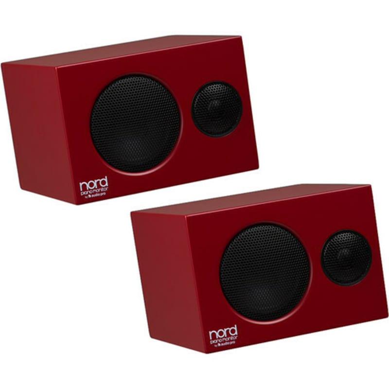 Nord Piano Monitors V2 (, Pair) Red - new Nord       Digital Piano