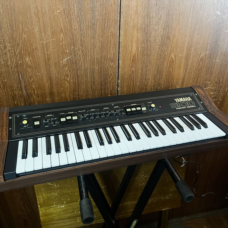 1979 Yamaha SK-10 Symphonic Ensemble Synthesizer Black - Used Yamaha   Organ     Analog     Synth