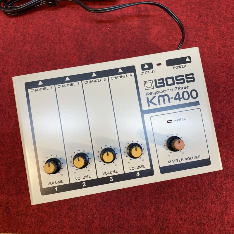 1982 Boss KM-400 White - Used Boss  Keyboard    Vintage
