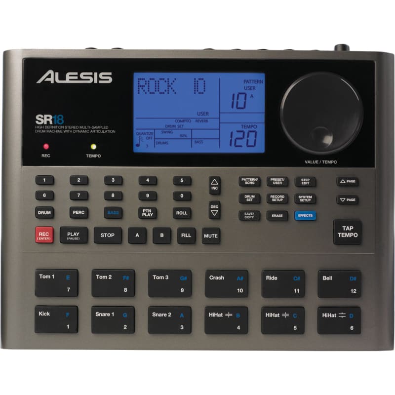 Alesis SR18 - new Alesis           Drum Machine