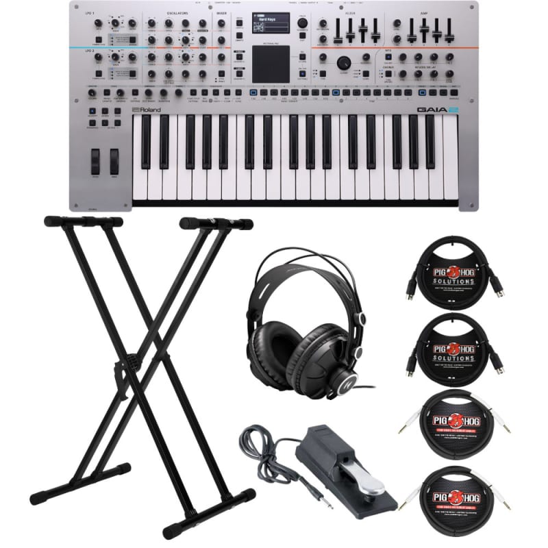 Roland Roland GAIA 2 Synthesizer with Adjustable Stand, Closed... - new Roland            Analog  Keyboard Synth