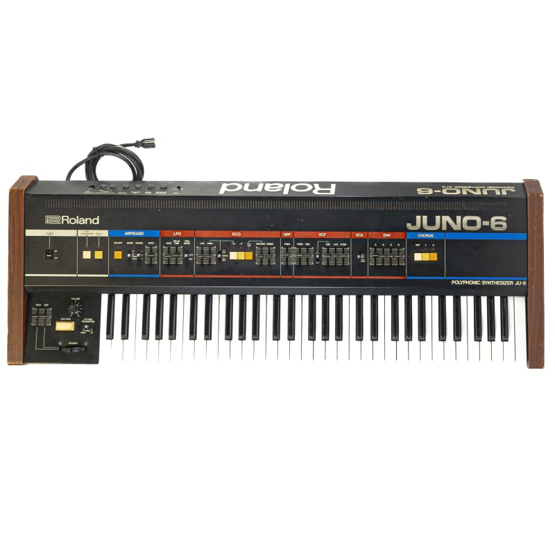 1982 Roland Juno 6 - used Roland  Vintage Synths             Synth