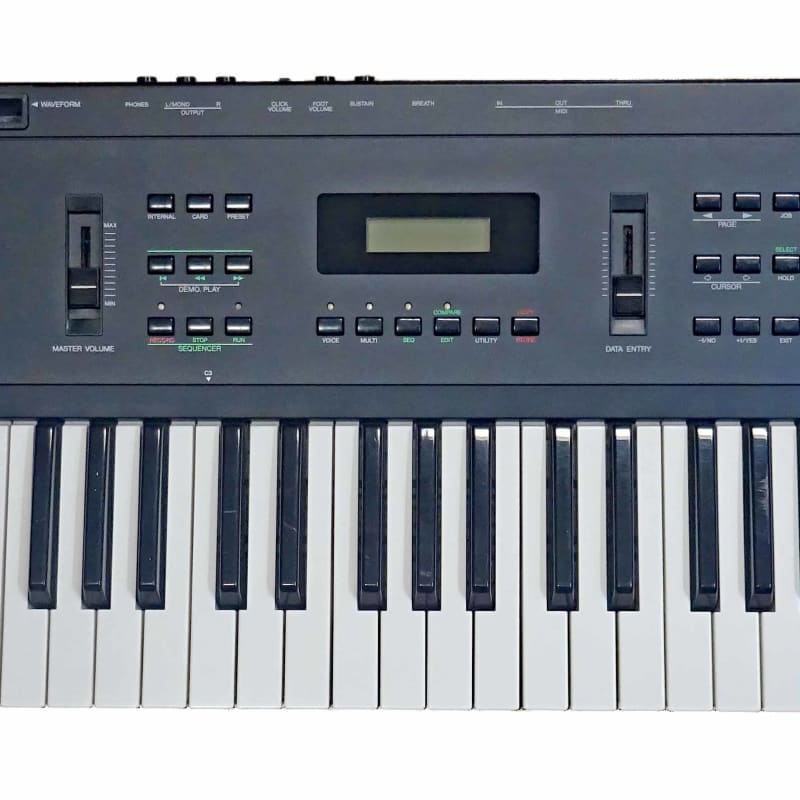 Yamaha SY55 Music Synthesizer Black - Used Yamaha  Keyboard           Synth