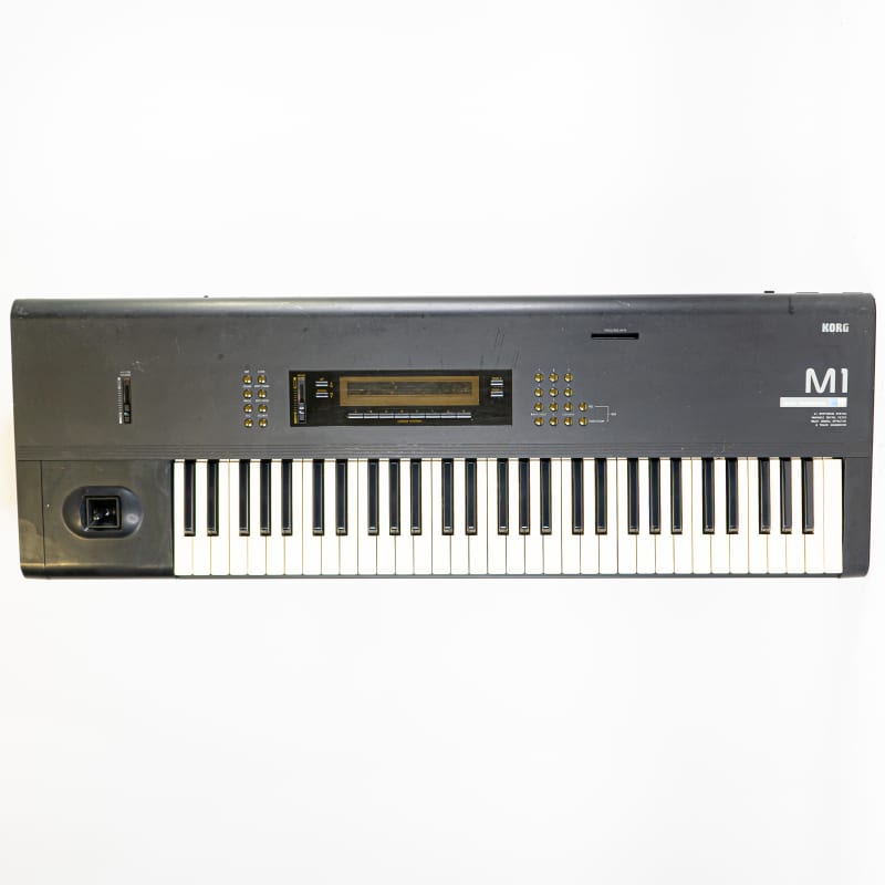 Late 80s - Early 90s Korg M1 Black - used Korg      Workstation        Keyboard Synth