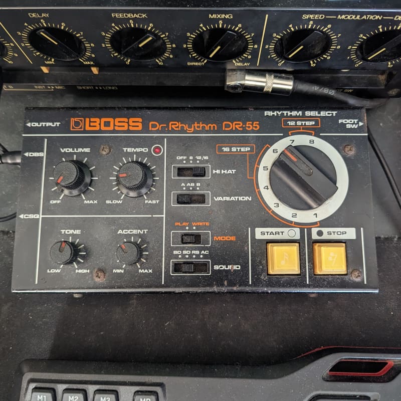 1980s Boss DR-55 Dr. Rhythm Black - Used Boss        Analog
