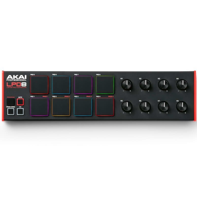 Akai LPD8 - new Akai        MIDI Controllers