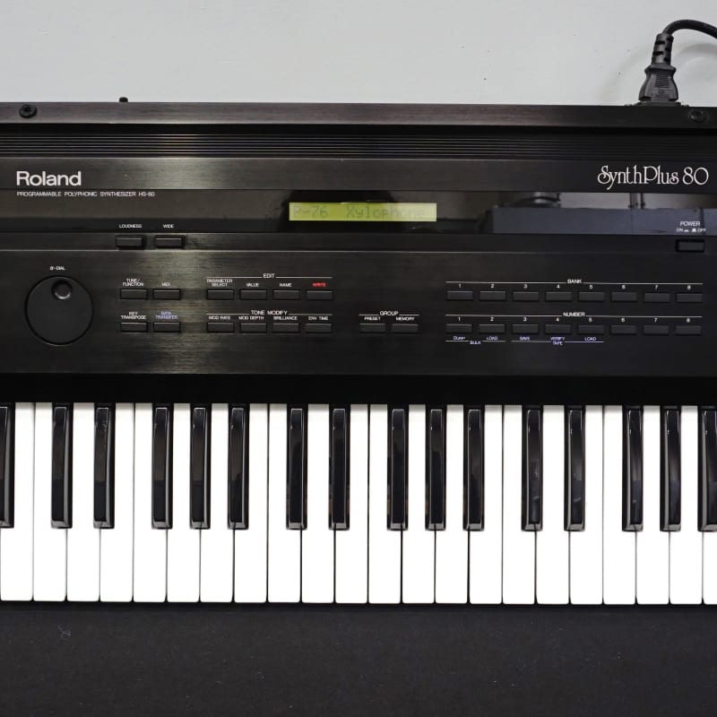 Roland Roland HS-80 SynthPlus 80 Polyphonic Digital/Analogue S... - Used Roland      Vintage  Analog     Synth