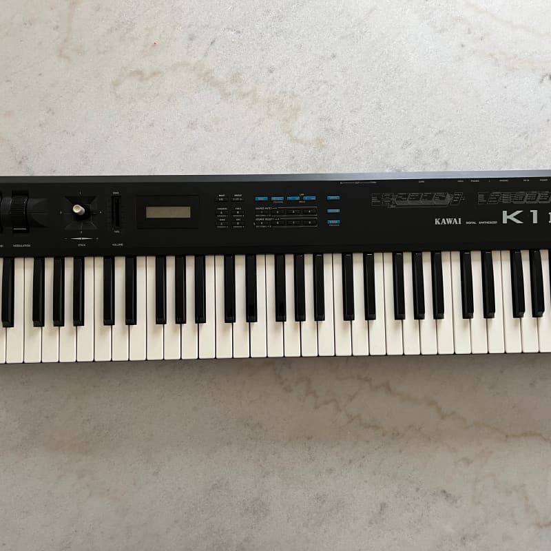 1989 Kawai K1 ii Black - used Kawai               Synth