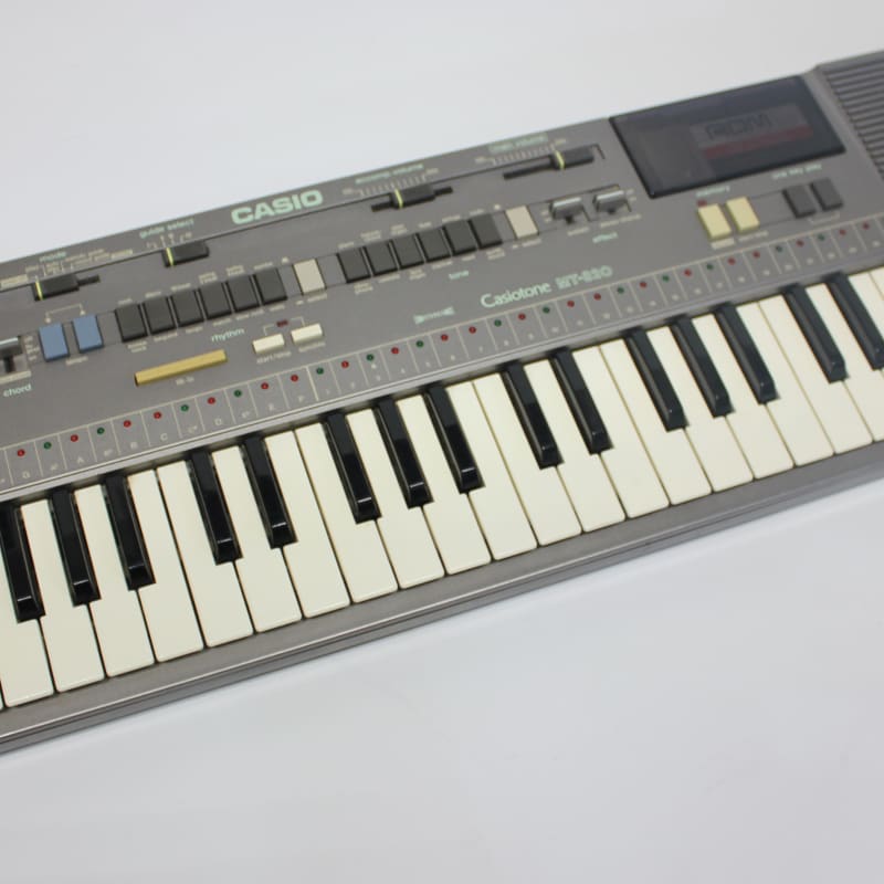 1980s Casio MT-820 Casiotone 49-Key Black - used Casio  Vintage Synths            Keyboard