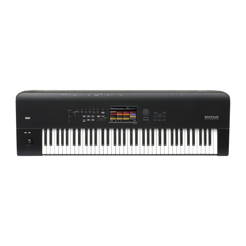 2022 Korg Nautilus 73-Key Music Workstation Black - new Korg              Synthesizer