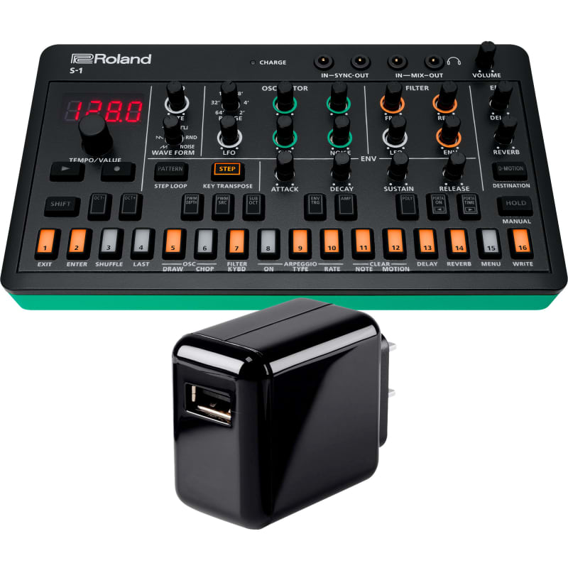 2023 Roland Aira Compact S-1 Tweak Synth Black - New Roland             Synth