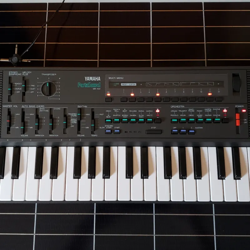 1984 Yamaha PortaSound MK-100 - used Yamaha              Keyboard Synth
