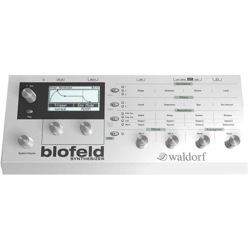 Waldorf Blofeld Digital Desktop Synth (white) - New Waldorf             Synth