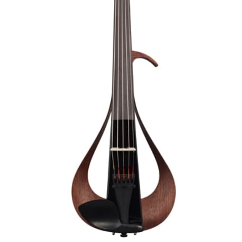 Yamaha YEV-105BL 5-string Electric Violin with black body black - New Yamaha   Organ