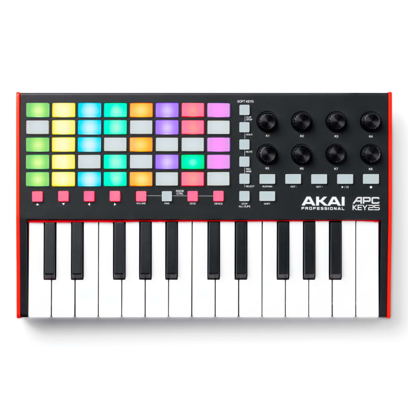 Akai Akai APCKEY25MK2 25-Key MK2 Controller for - new Akai        MIDI Controllers      Keyboard