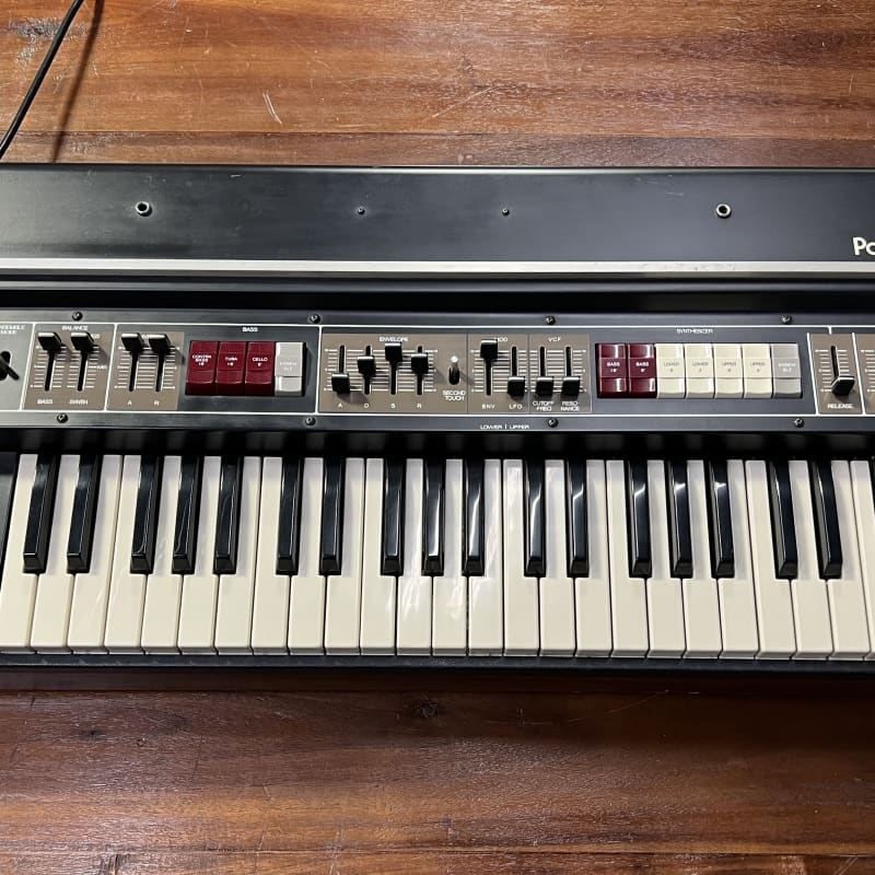 1978 - 1981 Roland RS-505 49-Key Paraphonic Synthesizer Black - used Roland            Analog  Synthesizer