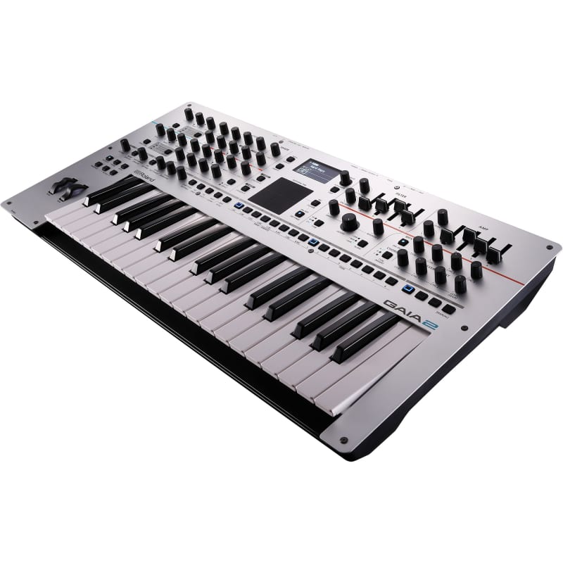 2023 - Present Roland Gaia 2 37-Key 22-Voice Synthesizer Silver - New Roland             Synth