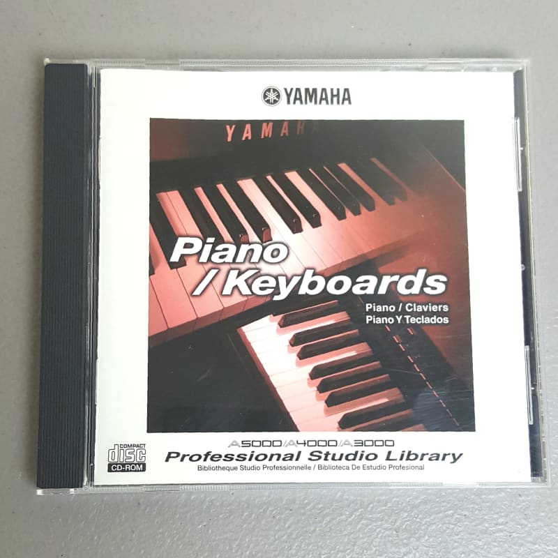 Yamaha A5000/A4000/A3000 Sampler CD Rom - PSLCD-101 - Piano/Ke... - used Yamaha       Digital Piano  Sampler