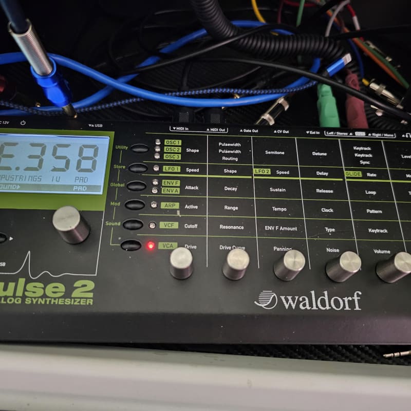 2013 - Present Waldorf Pulse 2 Analog Synthesizer Module Black - Used Waldorf        Analog     Synth