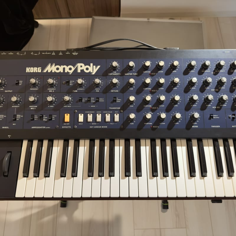 1980s Korg Mono/Poly Blue - used Korg              Synthesizer
