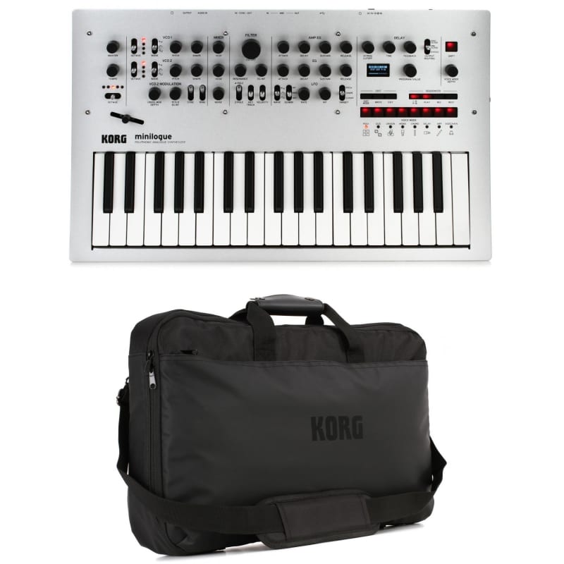 2022 Korg MinilogueBagPk - New Korg        Analog   Sequencer  Synth