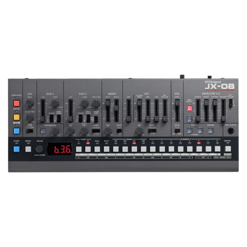 Roland JX-08 - new Roland    Digital        Analog   Synth