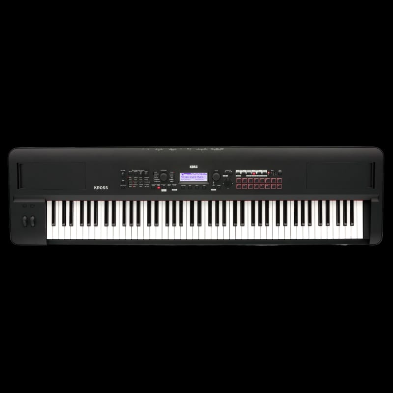 Korg Kross 2-88-MB 88-key Synthesizer Matte Black - new Korg              Synthesizer