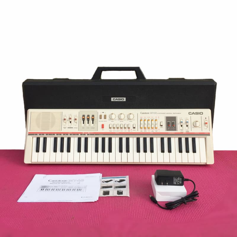 1980s Casio MT-65 Casiotone 49-Key Synthesizer White - Used Casio             Synth