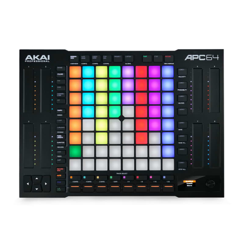 Akai APC64 MIDI Controller for Ableton Live - new Akai        MIDI Controllers