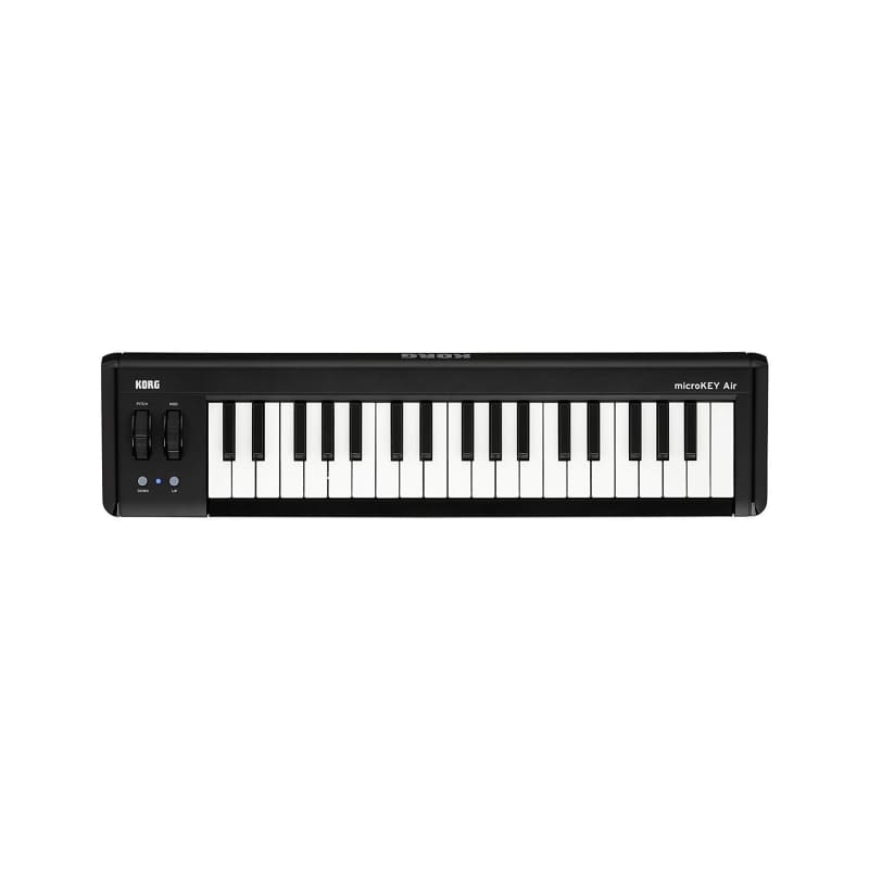 Korg Micro Key Air 37 Key Bluetooth And USB MIDI Controller Blue - new Korg        MIDI Controllers