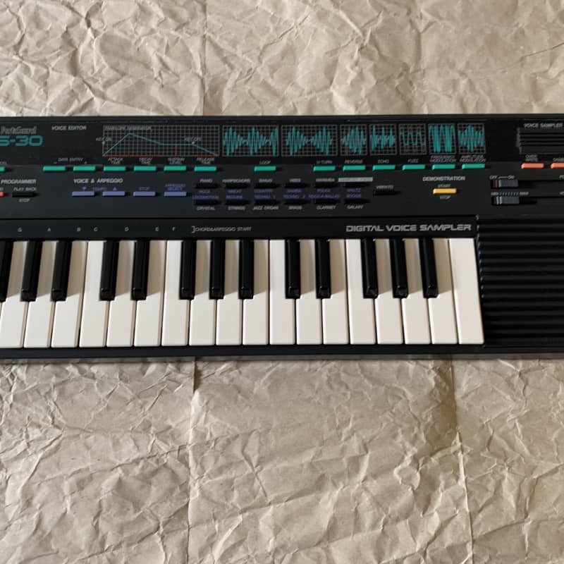 1987 Yamaha VSS-30 Voice Sampler Black - Used Yamaha  Keyboard          Sampler