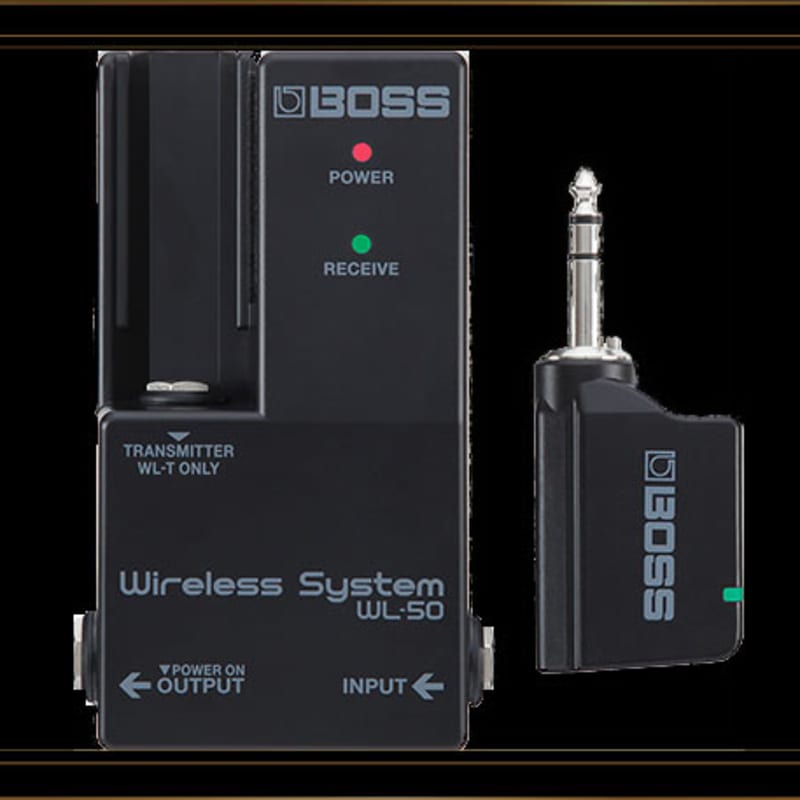 Boss WL-50 Wireless System for Pedalboards - New Boss