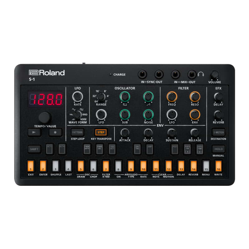 Roland Roland Ultra-Portable Sturdy D-Motion Tweak Synthesizer... - new Roland               Synth