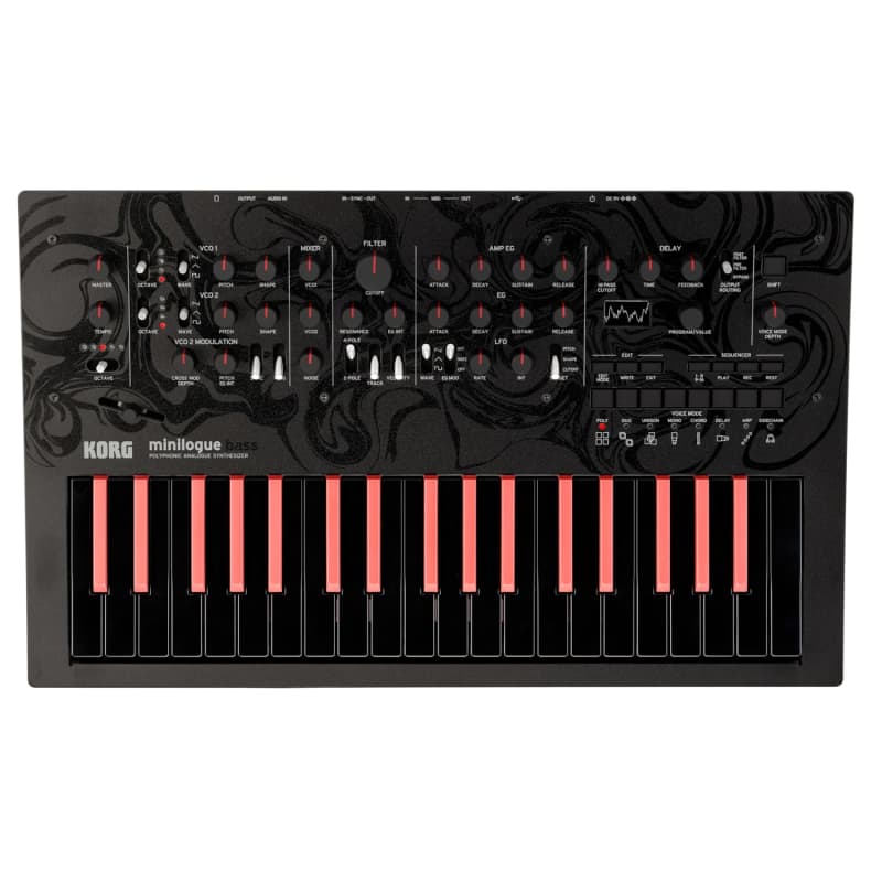 Korg Korg Minilogue Bass Polyphonic Analog Synthesizer - New Korg        Analog     Synth