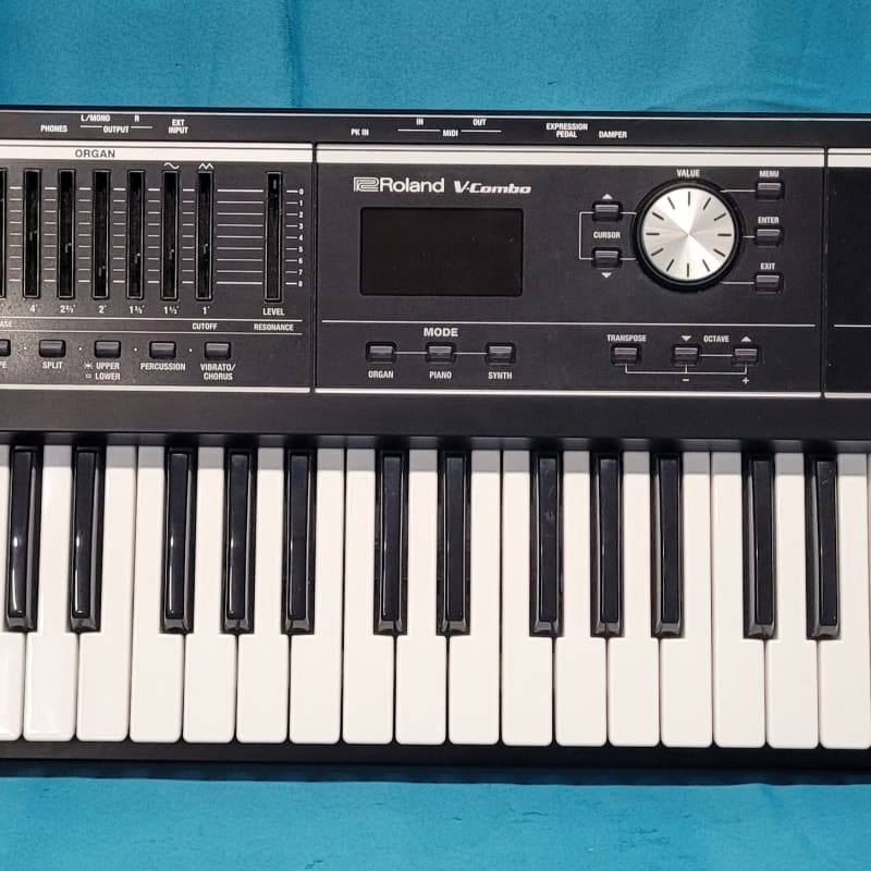 2000s Roland VR-09 61-Key V-Combo Organ Black - used Roland              Keyboard