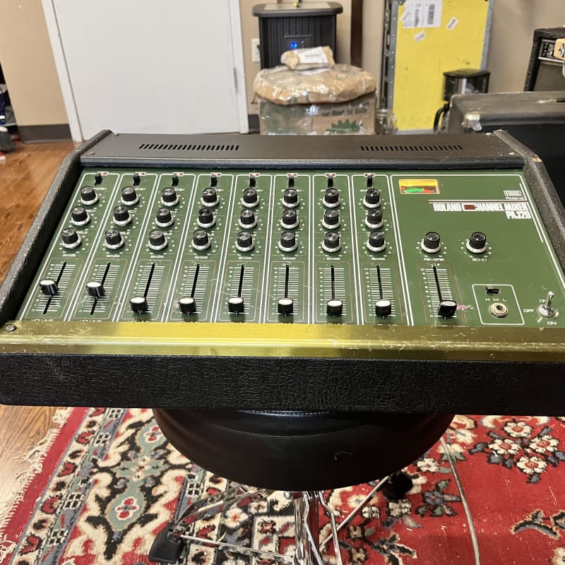 1970s Roland PA 120 Roland 8 channel mixer - Used Roland      Vintage