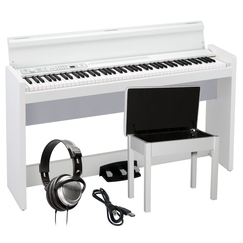 2021 Korg LP-380U White White - New Korg Piano