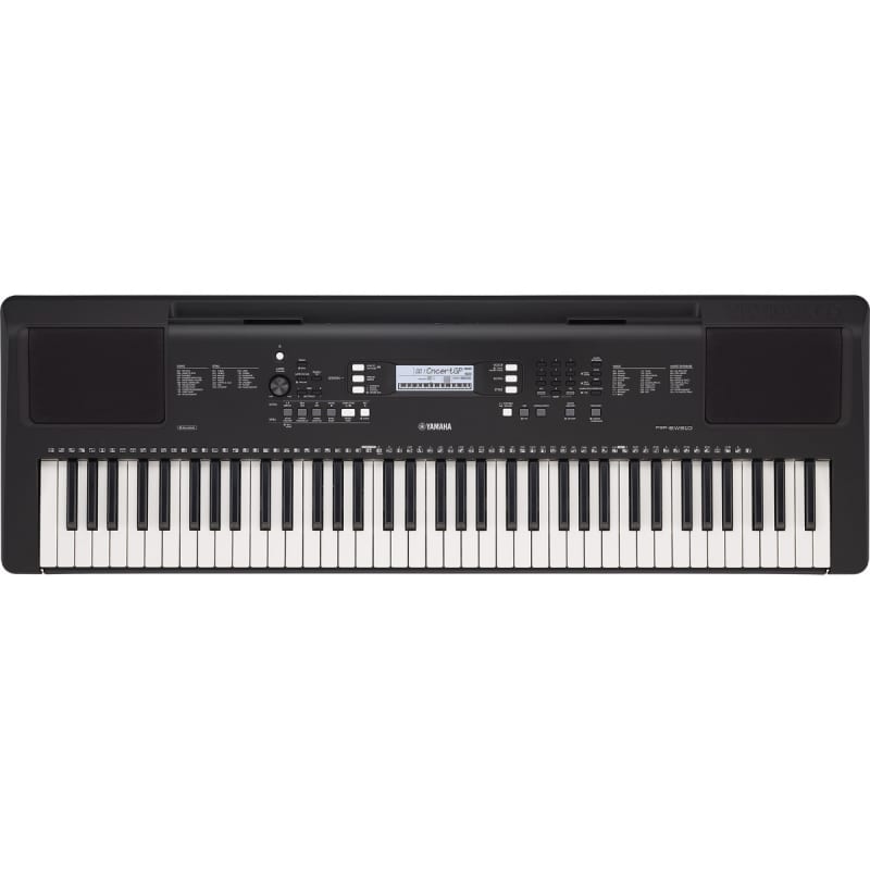 2023 Yamaha PSR-EW310 Black - New Yamaha Piano Keyboard